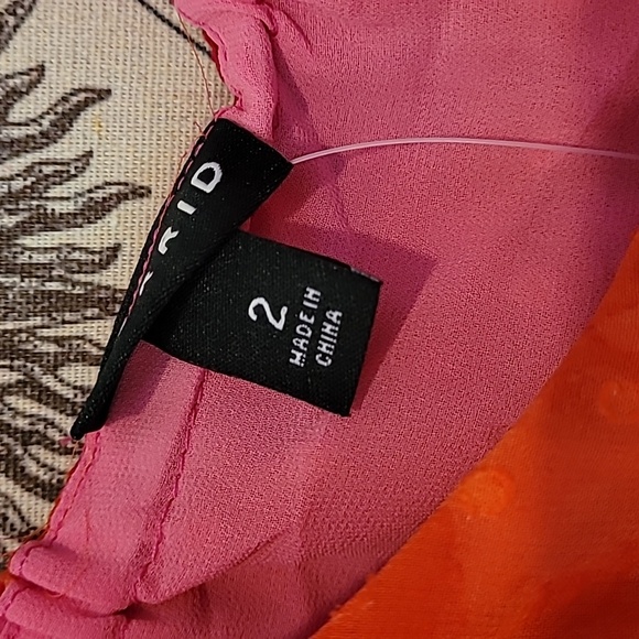 Floral tie waist tank - Picture 5 of 5